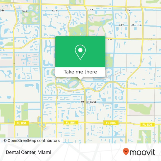 Mapa de Dental Center