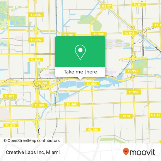 Creative Labs Inc map