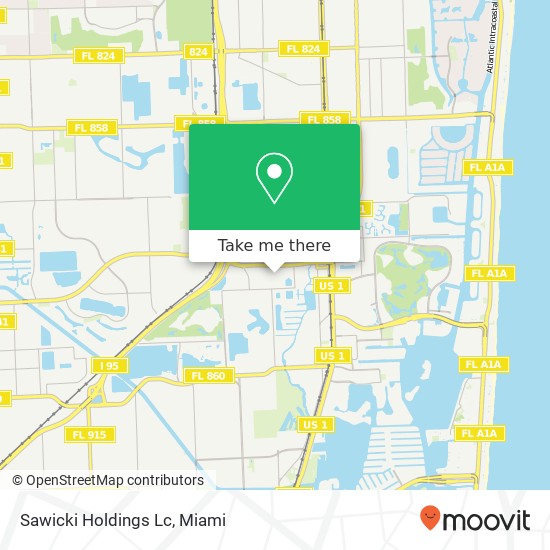 Sawicki Holdings Lc map