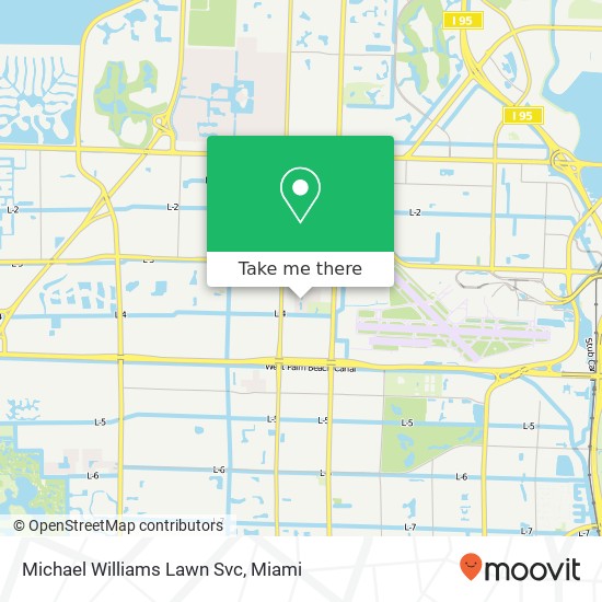 Michael Williams Lawn Svc map