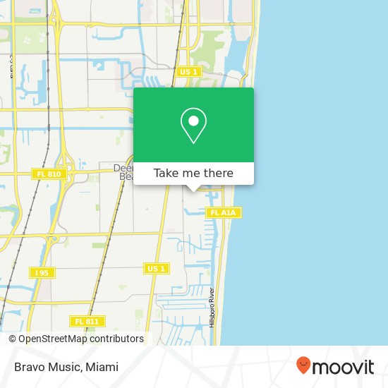 Bravo Music map