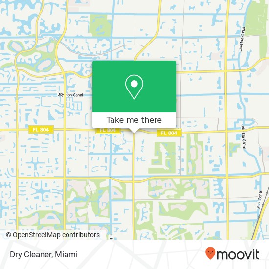 Dry Cleaner map