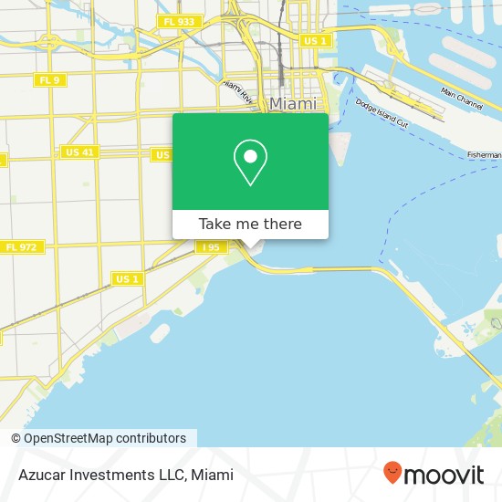 Azucar Investments LLC map