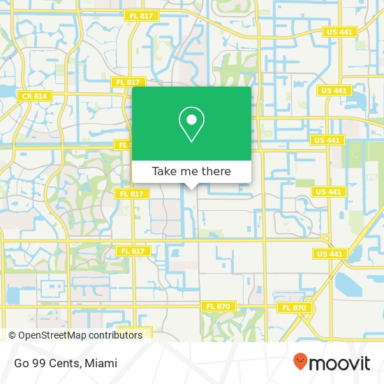 Go 99 Cents map