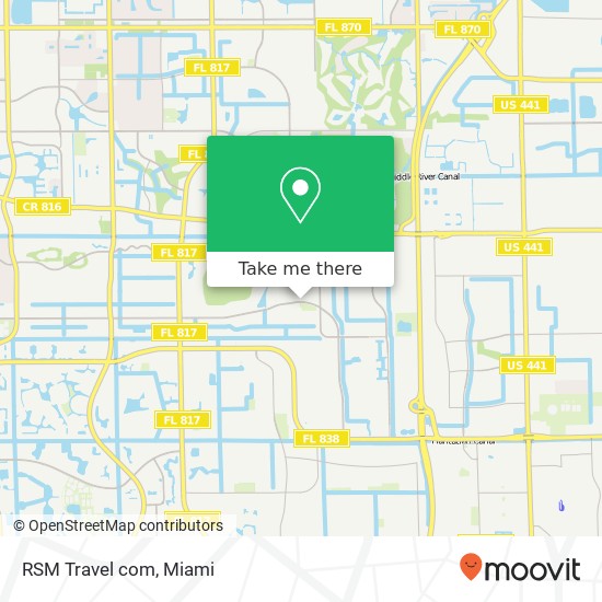 RSM Travel com map