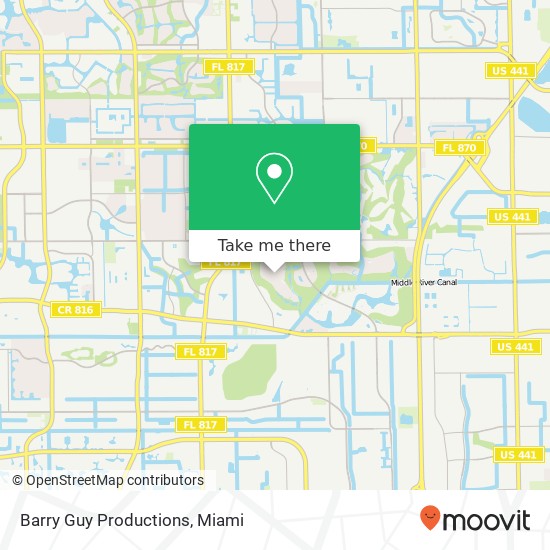 Barry Guy Productions map