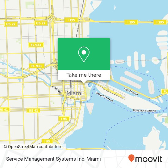 Service Management Systems Inc map