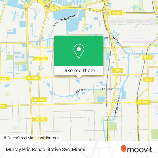 Mapa de Murray Pris Rehabilitative Svc