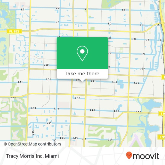 Tracy Morris Inc map
