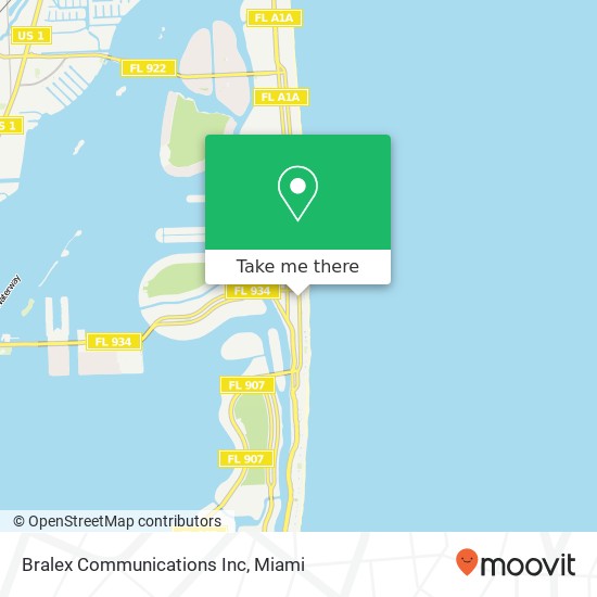 Mapa de Bralex Communications Inc