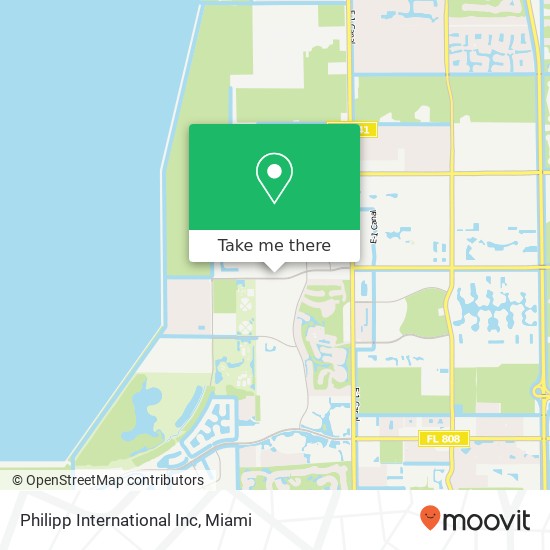 Philipp International Inc map