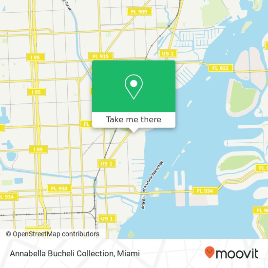 Annabella Bucheli Collection map