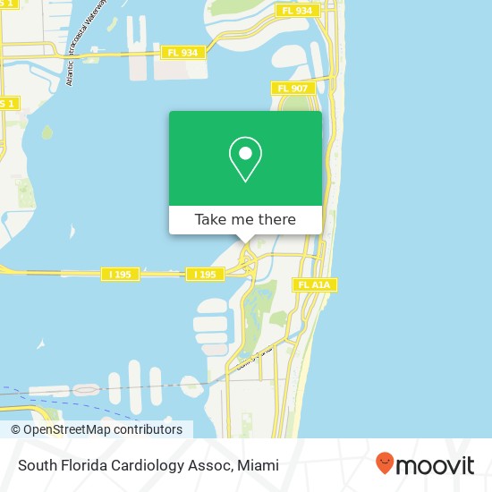 Mapa de South Florida Cardiology Assoc