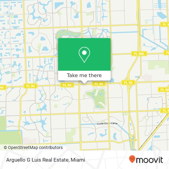 Arguello G Luis Real Estate map