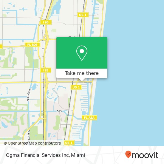 Mapa de Ogma Financial Services Inc