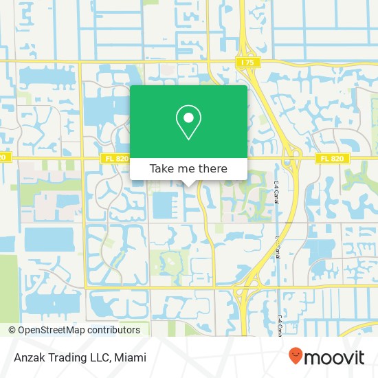 Mapa de Anzak Trading LLC