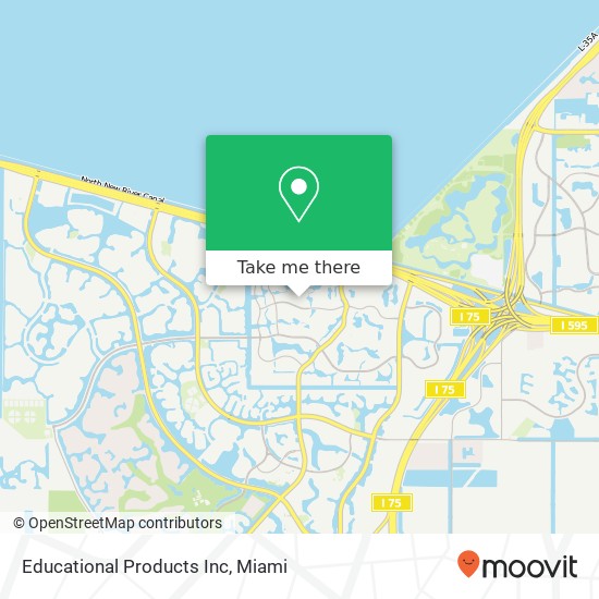 Educational Products Inc map