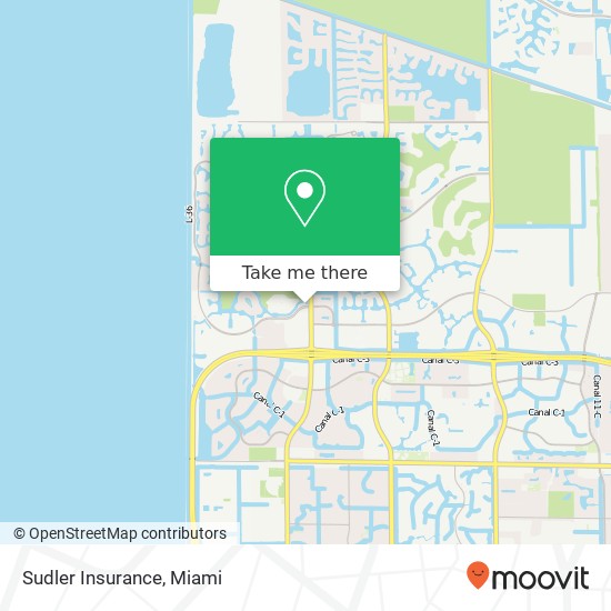 Sudler Insurance map
