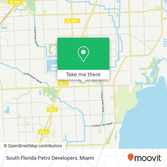 South Florida Petro Developers map