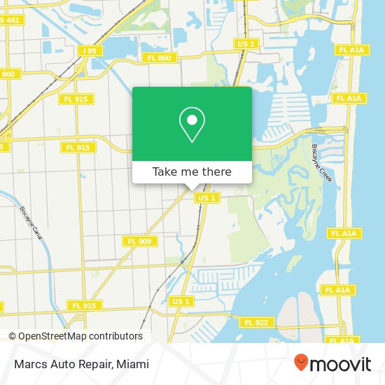 Marcs Auto Repair map