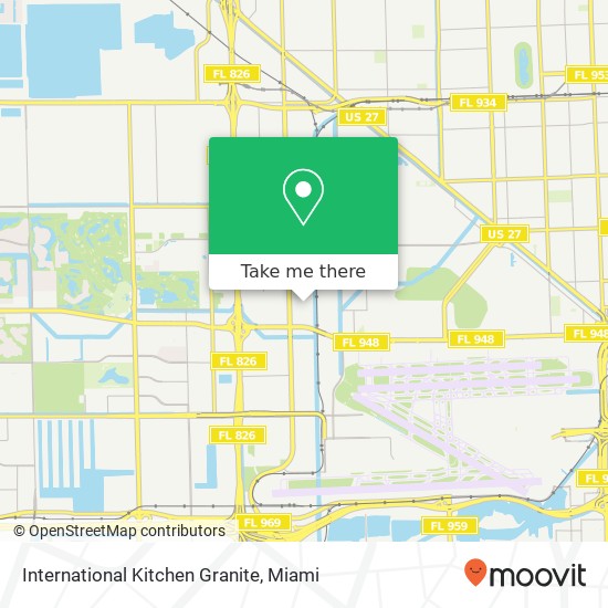 International Kitchen Granite map