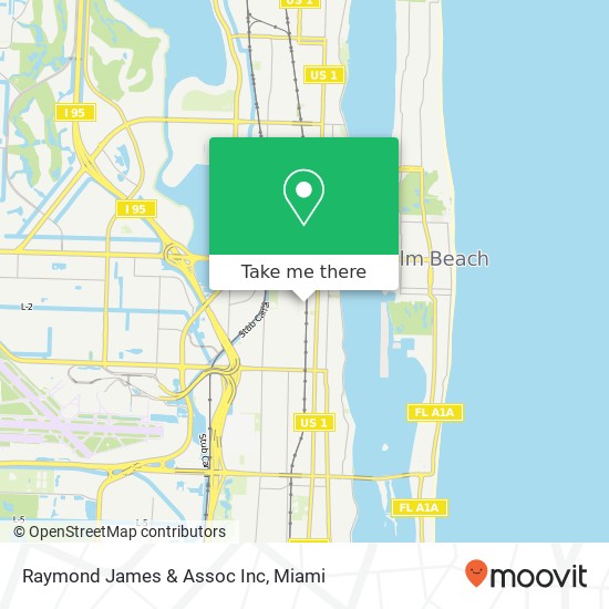 Mapa de Raymond James & Assoc Inc