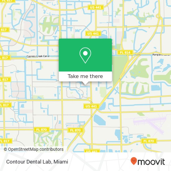 Contour Dental Lab map