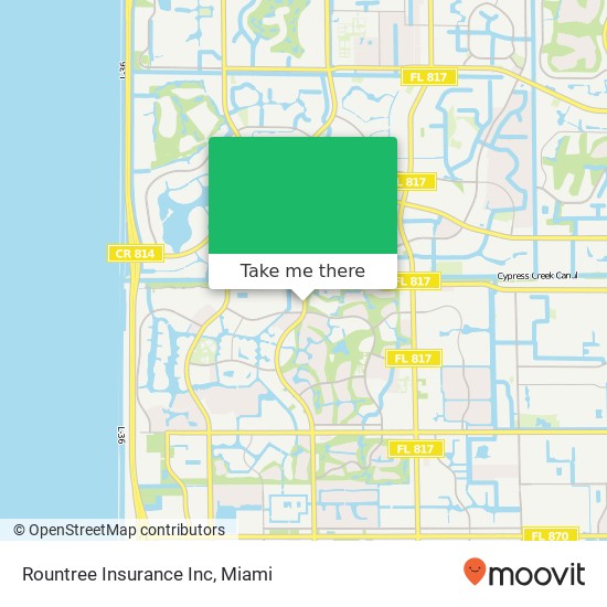 Mapa de Rountree Insurance Inc