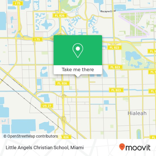 Mapa de Little Angels Christian School