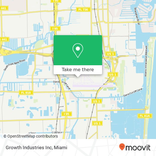 Mapa de Growth Industries Inc