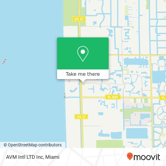 AVM Intl LTD Inc map