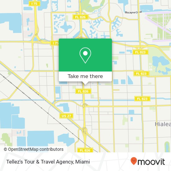 Tellez's Tour & Travel Agency map