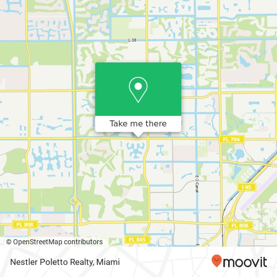 Nestler Poletto Realty map