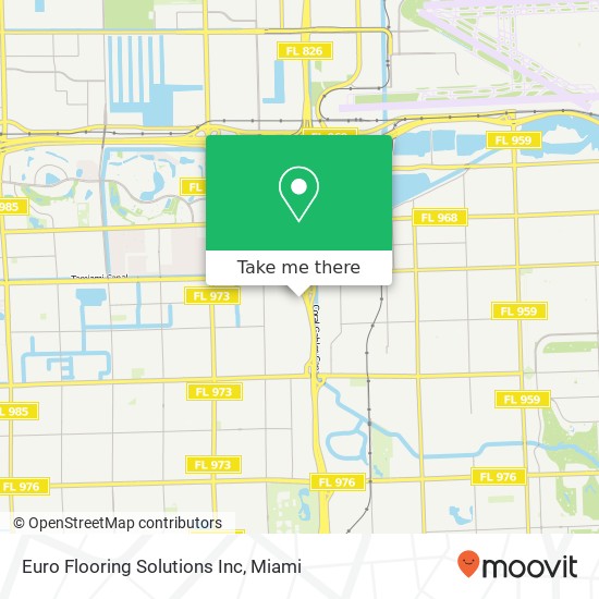 Euro Flooring Solutions Inc map