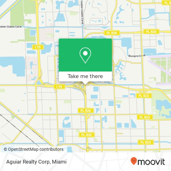 Mapa de Aguiar Realty Corp