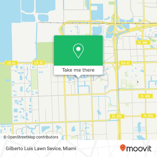 Gilberto Luis Lawn Sevice map