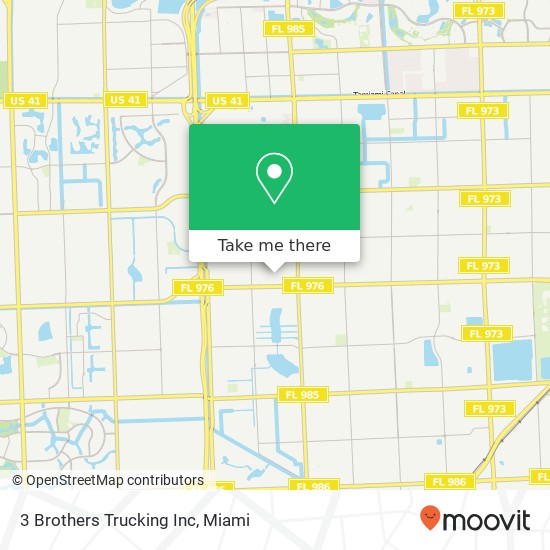 3 Brothers Trucking Inc map