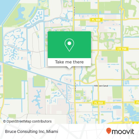 Bruce Consulting Inc map