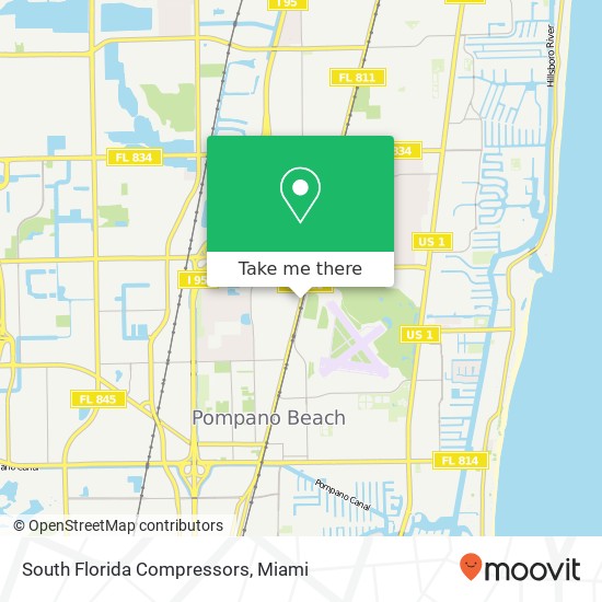 South Florida Compressors map
