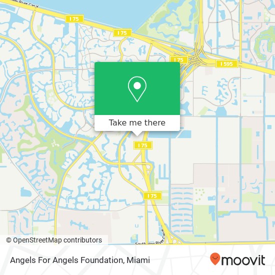 Mapa de Angels For Angels Foundation