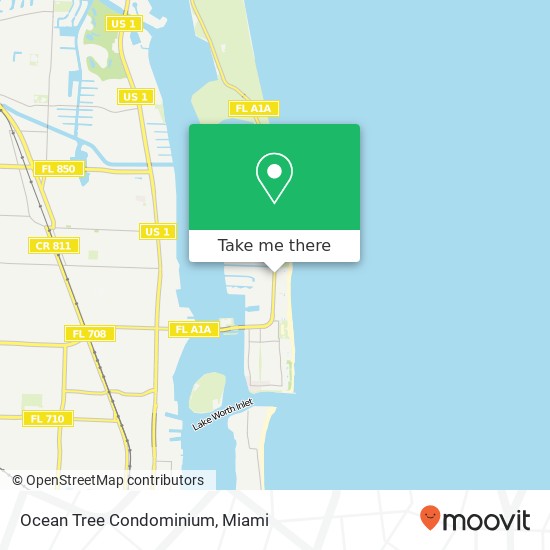 Ocean Tree Condominium map