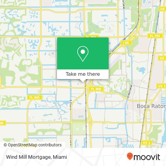 Mapa de Wind Mill Mortgage