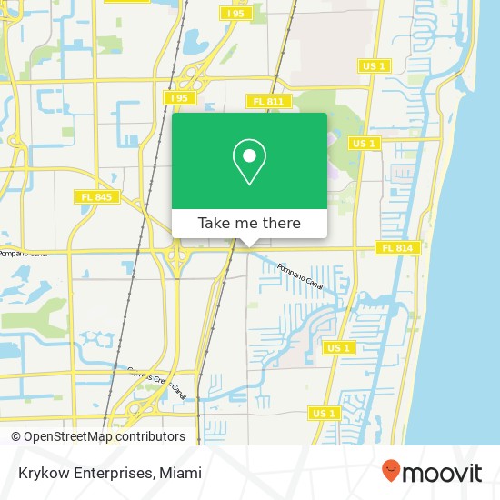 Krykow Enterprises map
