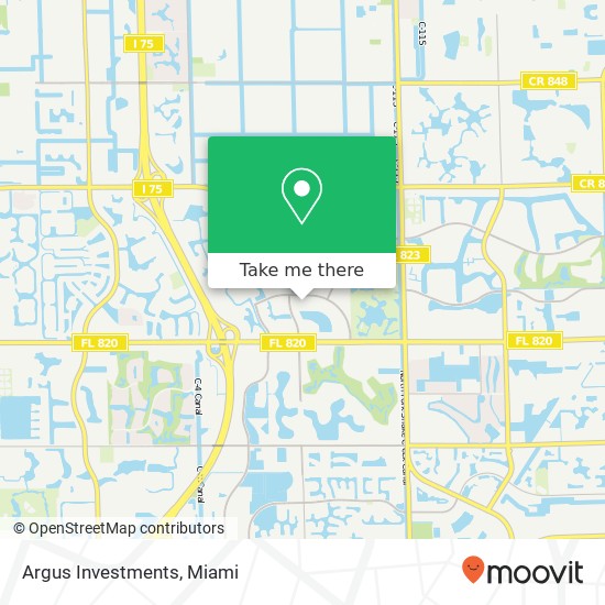 Argus Investments map