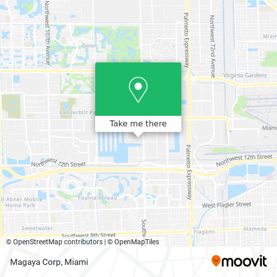 Magaya Corp map