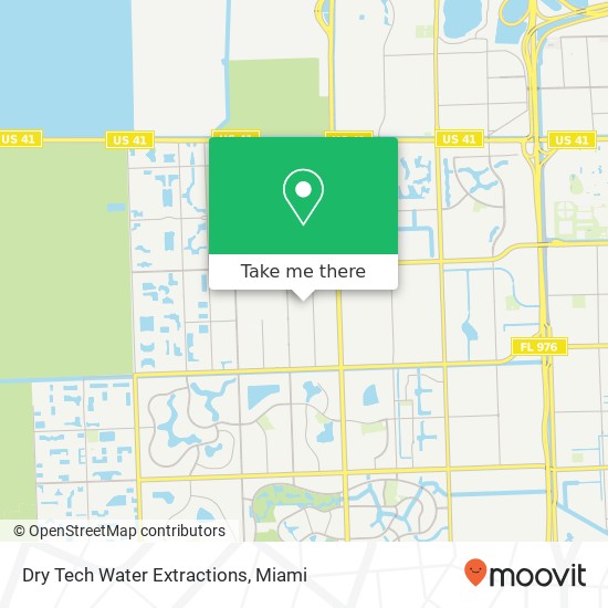 Dry Tech Water Extractions map