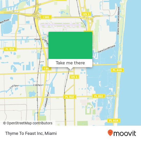 Mapa de Thyme To Feast Inc