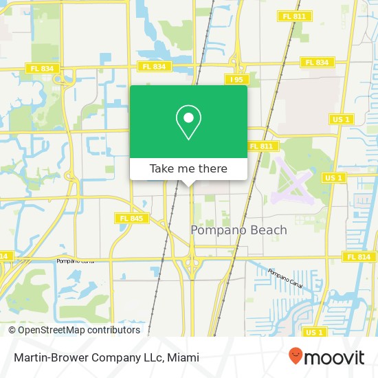 Mapa de Martin-Brower Company LLc