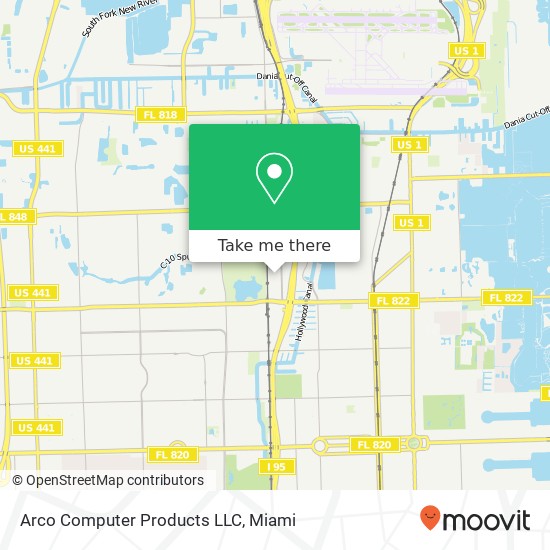 Arco Computer Products LLC map