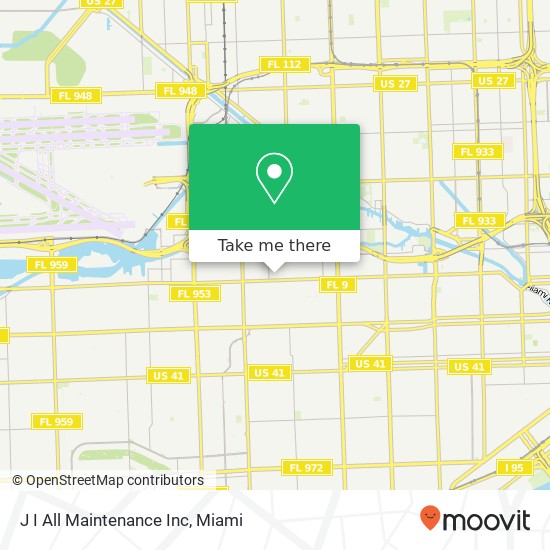 J I All Maintenance Inc map